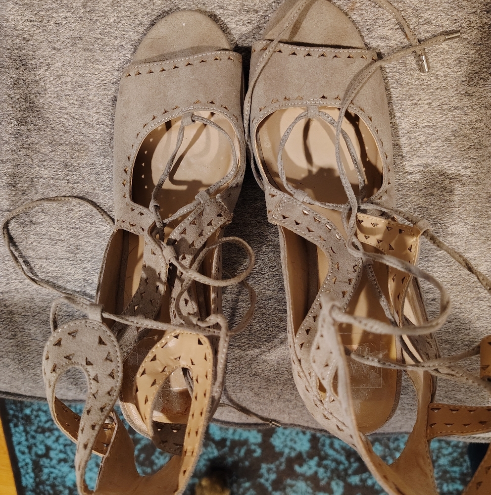 Ankle Tie Wedges